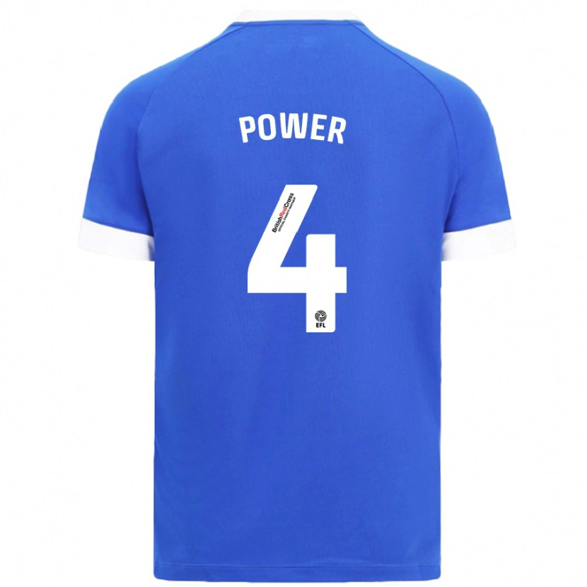 Danxen Mujer Camiseta Hannah Power #4 Azul Cielo 1ª Equipación 2024/25 La Camisa