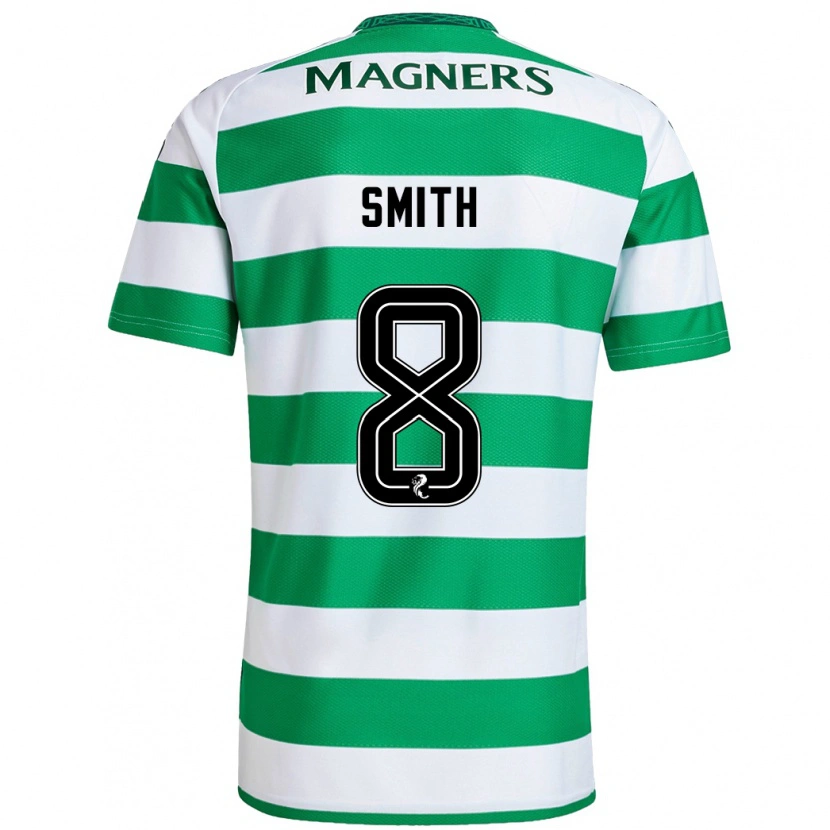 Danxen Mujer Camiseta Jenny Smith #8 Verde Blanco 1ª Equipación 2024/25 La Camisa