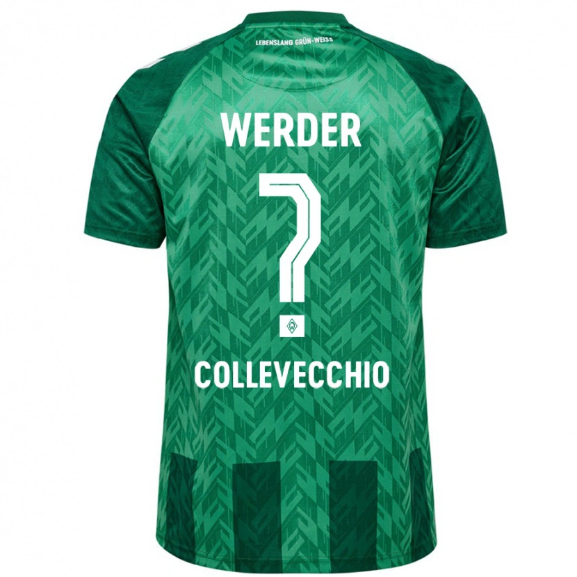 Danxen Mujer Camiseta Tomás Collevecchio #0 Verde 1ª Equipación 2024/25 La Camisa