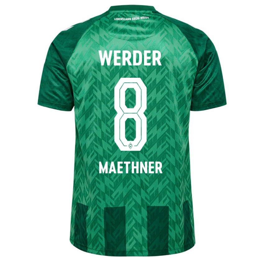 Danxen Mujer Camiseta Finn Maethner #8 Verde 1ª Equipación 2024/25 La Camisa
