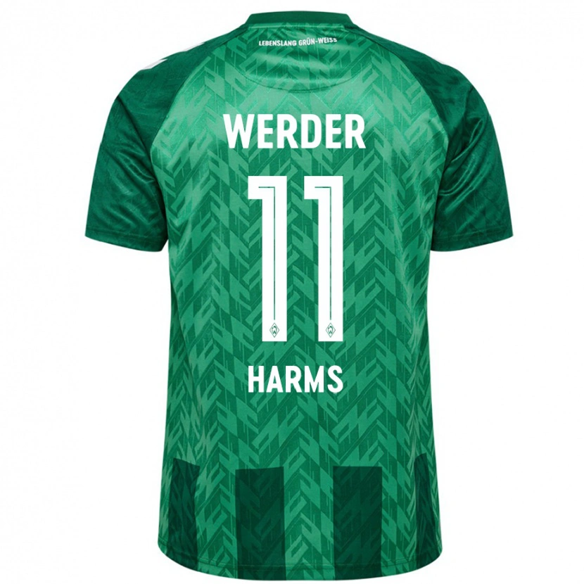 Danxen Mujer Camiseta Noah Harms #11 Verde 1ª Equipación 2024/25 La Camisa