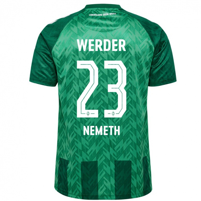 Danxen Mujer Camiseta Hanna Németh #23 Verde 1ª Equipación 2024/25 La Camisa