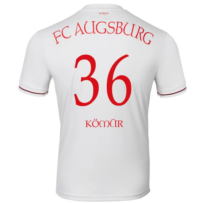 Danxen Mujer Camiseta Mert Kömür #36 Blanco 1ª Equipación 2024/25 La Camisa