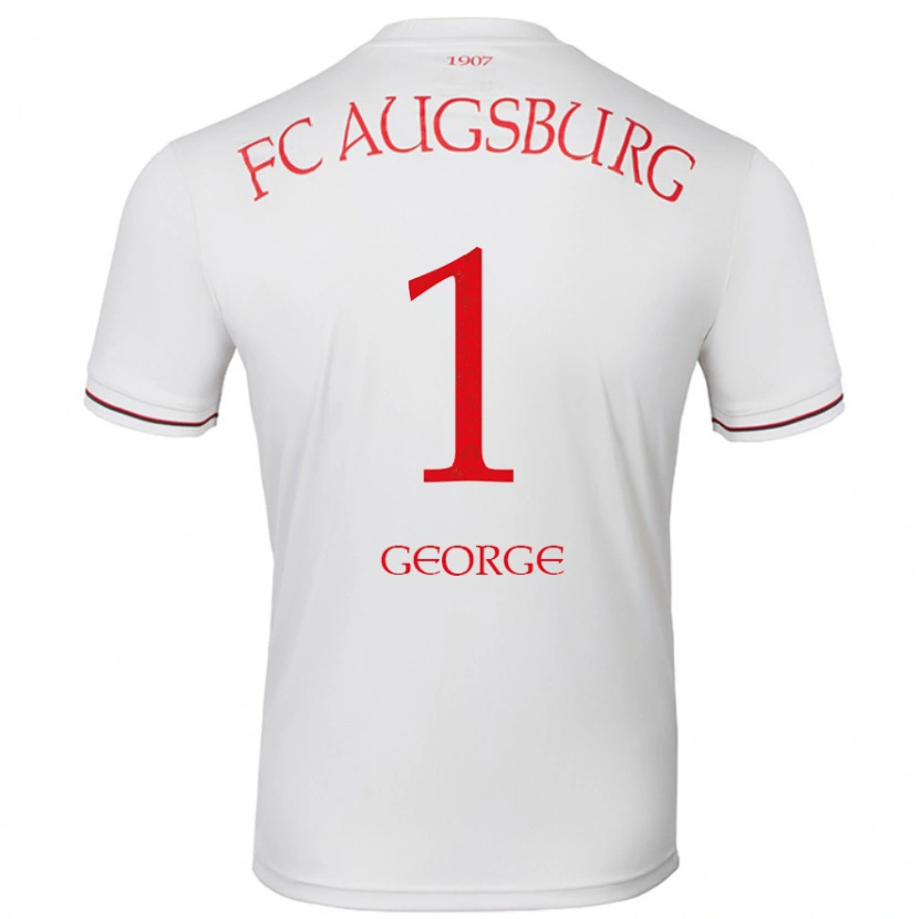 Danxen Mujer Camiseta Noah George #1 Blanco 1ª Equipación 2024/25 La Camisa