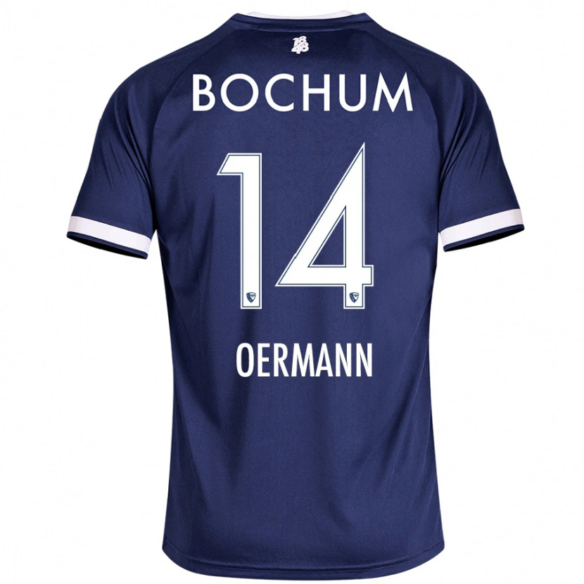 Danxen Mujer Camiseta Tim Oermann #14 Azul Oscuro 1ª Equipación 2024/25 La Camisa