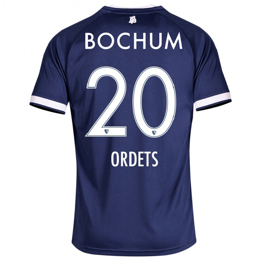 Danxen Mujer Camiseta Ivan Ordets #20 Azul Oscuro 1ª Equipación 2024/25 La Camisa