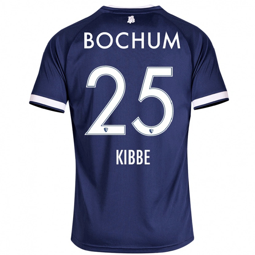 Danxen Mujer Camiseta Jaden Kibbe #25 Azul Oscuro 1ª Equipación 2024/25 La Camisa