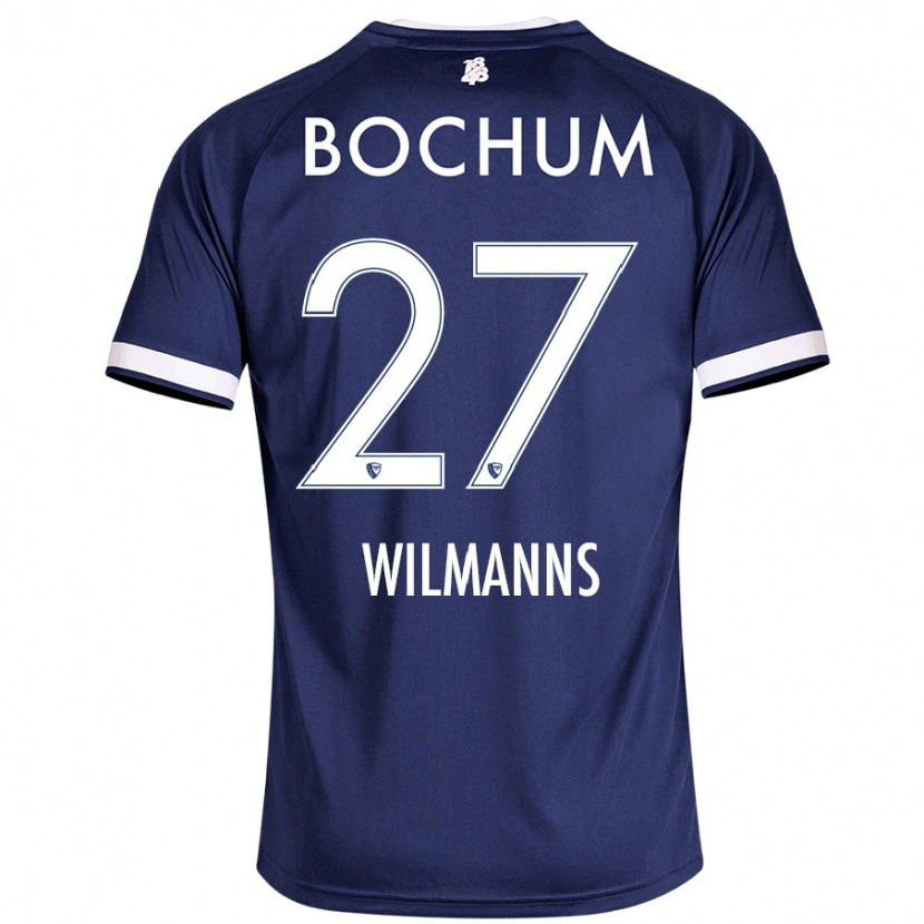Danxen Mujer Camiseta Anjo Wilmanns #27 Azul Oscuro 1ª Equipación 2024/25 La Camisa