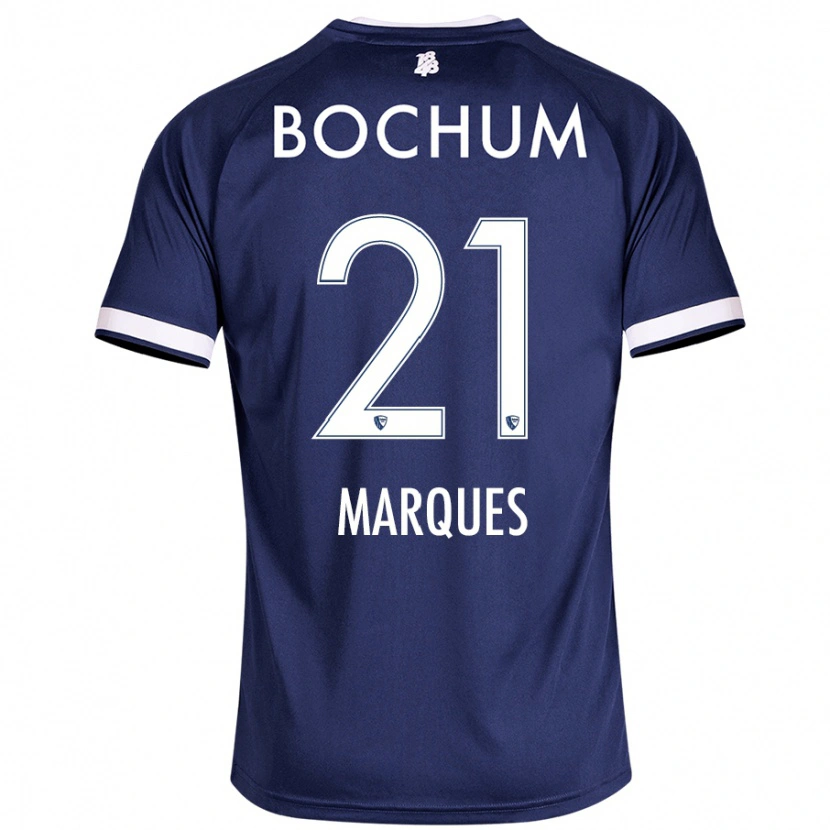 Danxen Mujer Camiseta Anna Marques #21 Azul Oscuro 1ª Equipación 2024/25 La Camisa