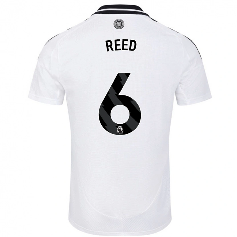 Danxen Mujer Camiseta Harrison Reed #6 Blanco 1ª Equipación 2024/25 La Camisa