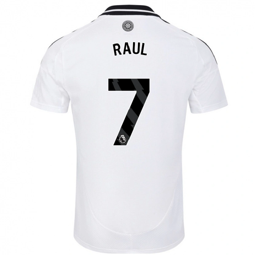 Danxen Mujer Camiseta Raúl Jiménez #7 Blanco 1ª Equipación 2024/25 La Camisa