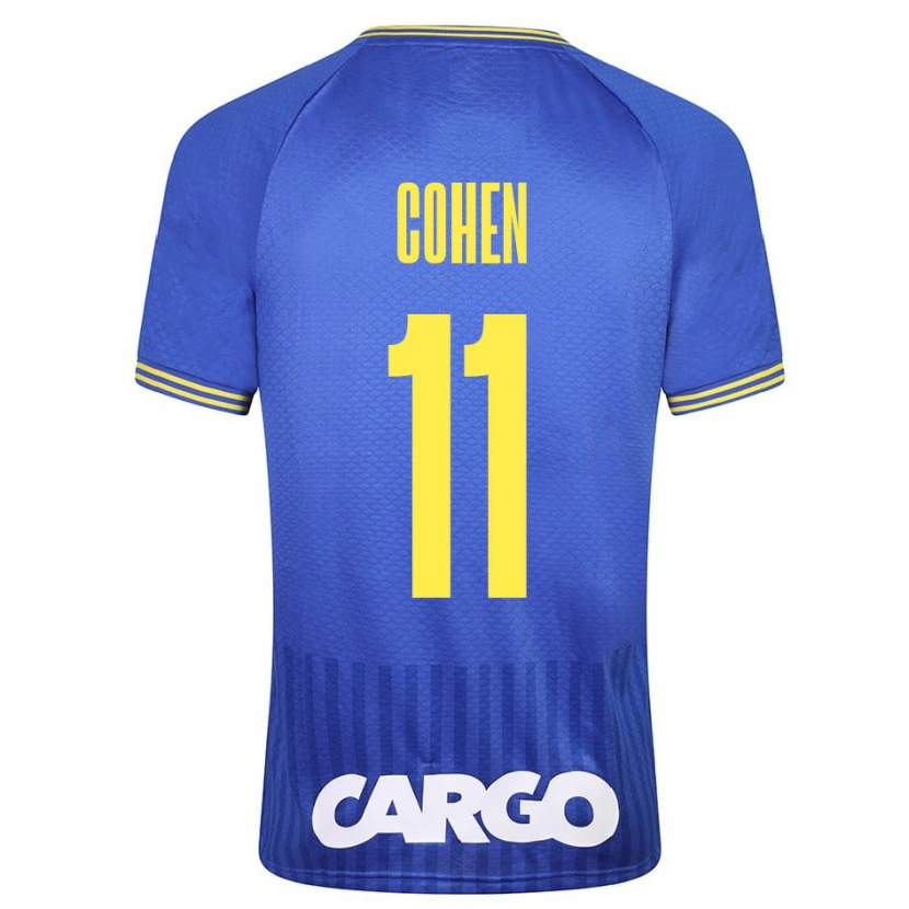 Danxen Mujer Camiseta Yonatan Cohen #11 Blanco 2ª Equipación 2024/25 La Camisa