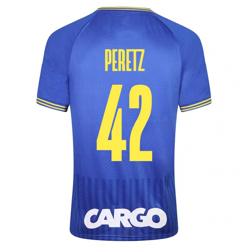 Danxen Mujer Camiseta Dor Peretz #42 Blanco 2ª Equipación 2024/25 La Camisa