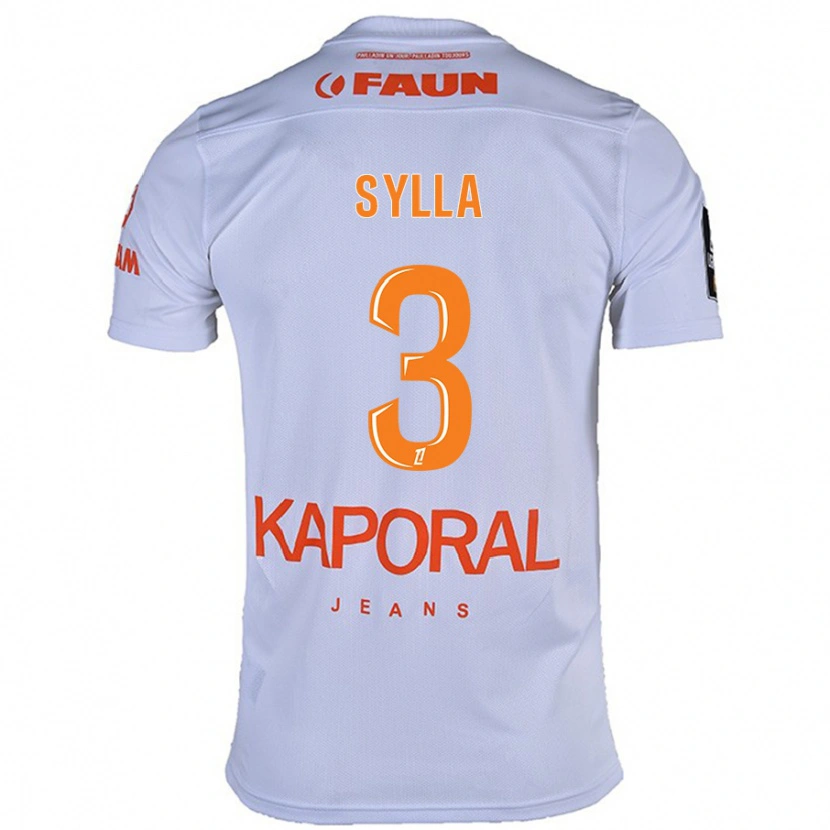 Danxen Mujer Camiseta Issiaga Sylla #3 Blanco 2ª Equipación 2024/25 La Camisa