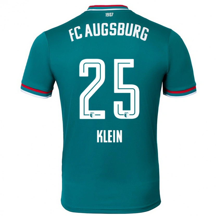 Danxen Mujer Camiseta Daniel Klein #25 Verde Oscuro 2ª Equipación 2024/25 La Camisa