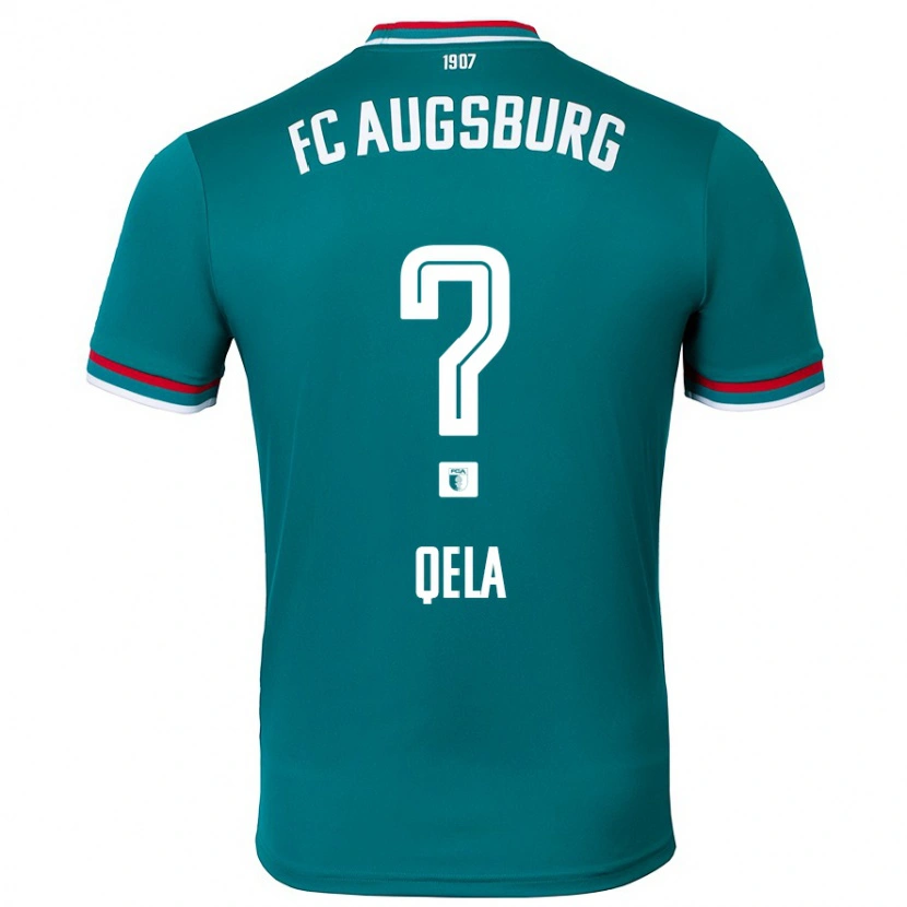 Danxen Mujer Camiseta Arlind Qela #0 Verde Oscuro 2ª Equipación 2024/25 La Camisa