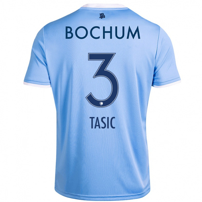 Danxen Mujer Camiseta Stevan Tasic #3 Azul Cielo 2ª Equipación 2024/25 La Camisa
