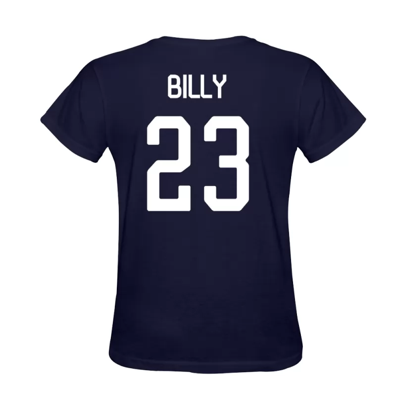 Hombre Billy Ketkeophomphone #23 Azul Oscuro Diseño De Camiseta La Camisa