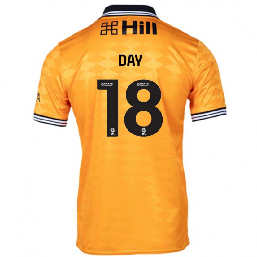 Danxen Niño Camiseta Niamh Day #18 Naranja 1ª Equipación 2024/25 La Camisa