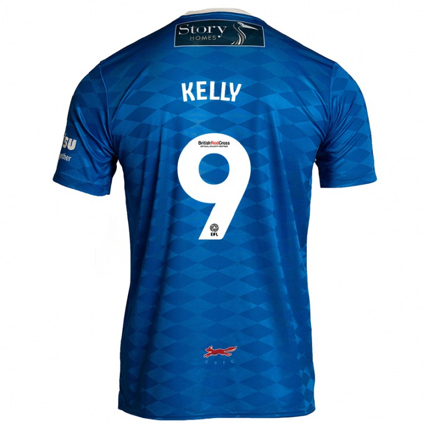 Danxen Niño Camiseta Georgie Kelly #9 Azul 1ª Equipación 2024/25 La Camisa
