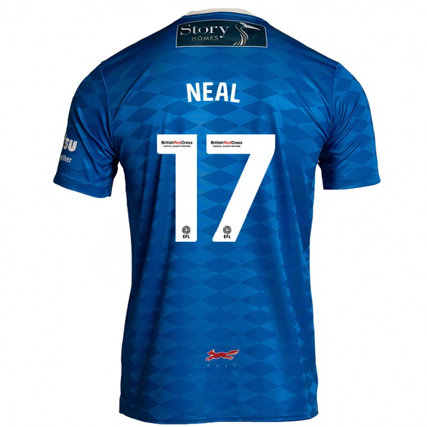 Danxen Niño Camiseta Harrison Neal #17 Azul 1ª Equipación 2024/25 La Camisa