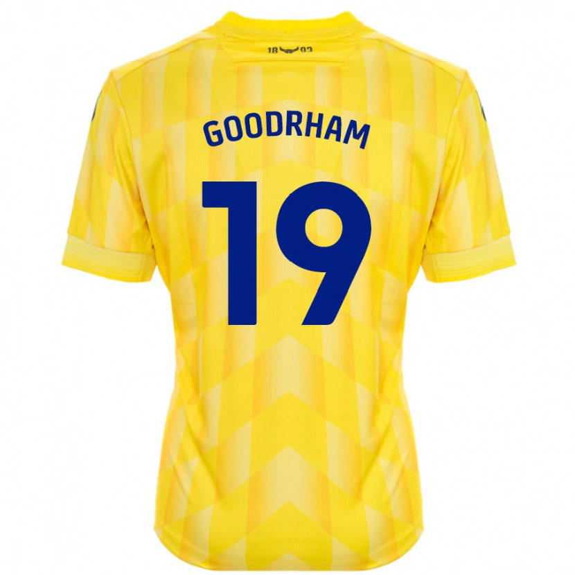 Danxen Niño Camiseta Tyler Goodrham #19 Amarillo 1ª Equipación 2024/25 La Camisa