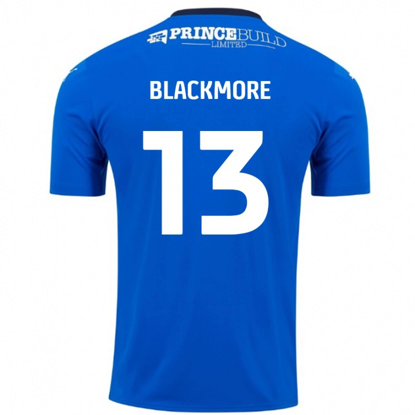 Danxen Niño Camiseta Will Blackmore #13 Azul Blanco 1ª Equipación 2024/25 La Camisa