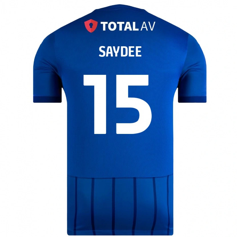 Danxen Niño Camiseta Christian Saydee #15 Azul 1ª Equipación 2024/25 La Camisa