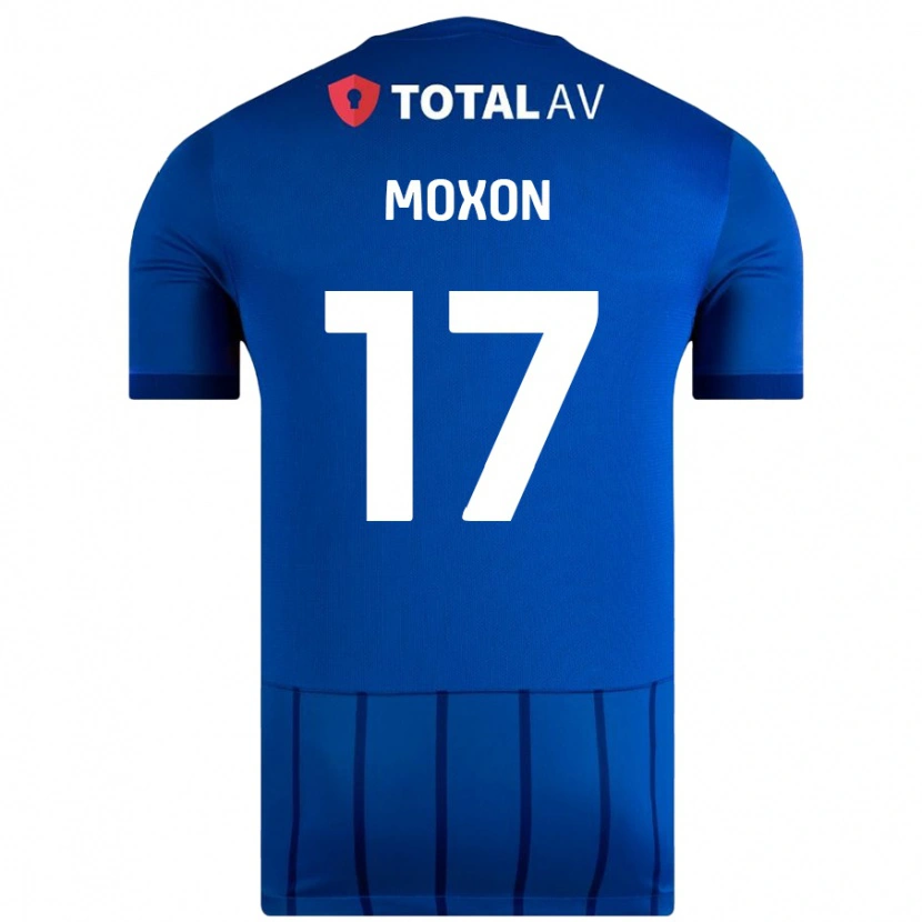 Danxen Niño Camiseta Owen Moxon #17 Azul 1ª Equipación 2024/25 La Camisa