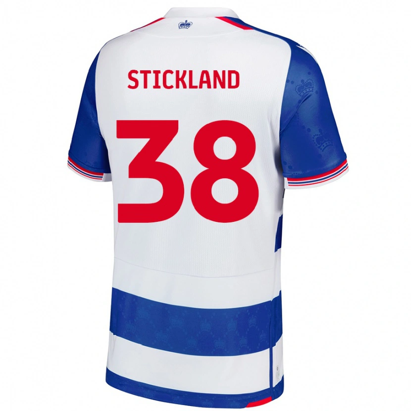 Danxen Niño Camiseta Michael Stickland #38 Azul Blanco 1ª Equipación 2024/25 La Camisa