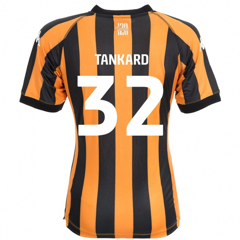 Danxen Niño Camiseta Lily Tankard #32 Negro Ámbar 1ª Equipación 2024/25 La Camisa