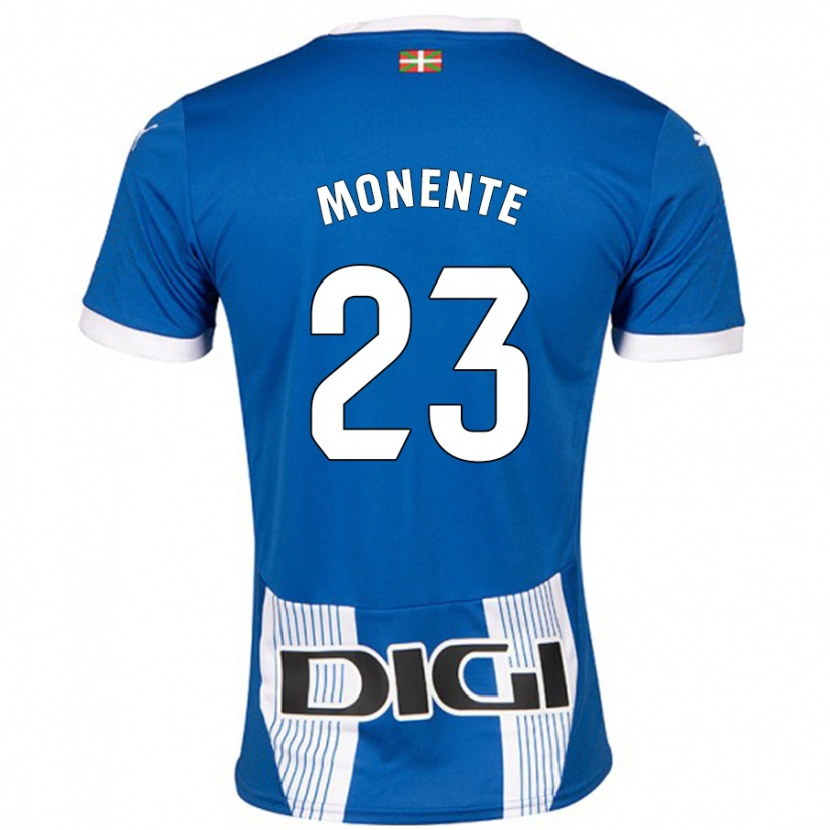 Danxen Niño Camiseta Leyre Monente #23 Azul 1ª Equipación 2024/25 La Camisa