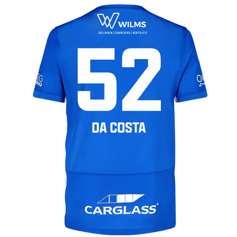 Danxen Niño Camiseta Wilson Da Costa #52 Azul 1ª Equipación 2024/25 La Camisa