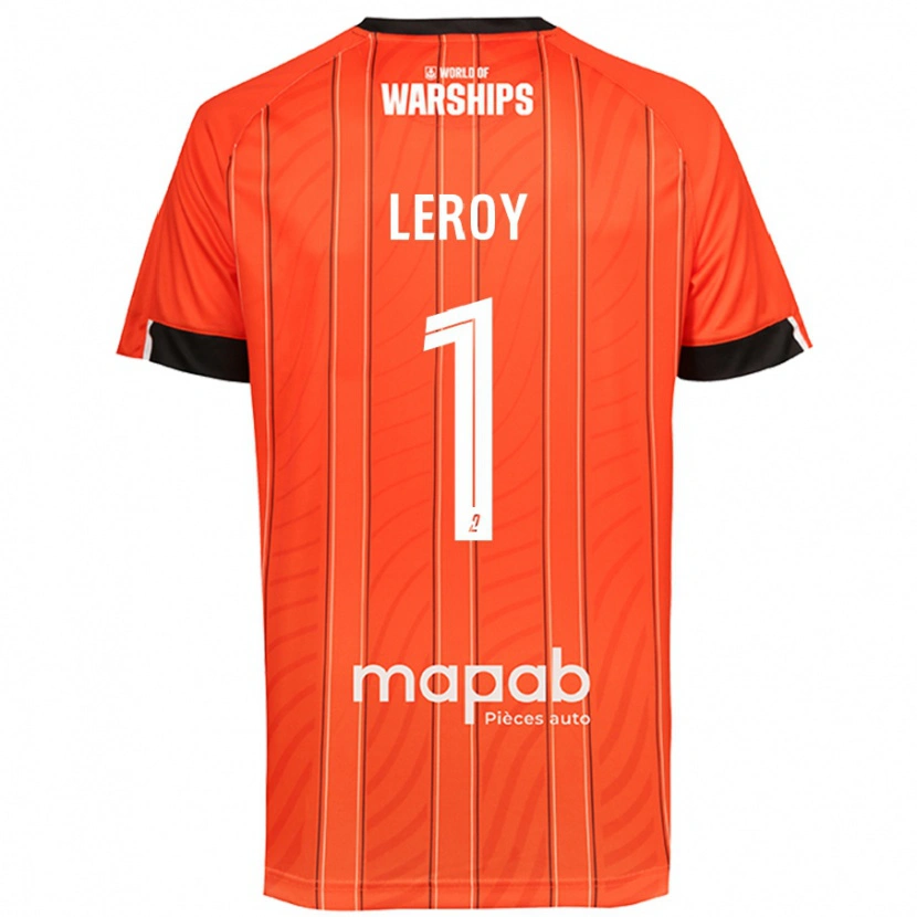 Danxen Niño Camiseta Benjamin Leroy #1 Naranja 1ª Equipación 2024/25 La Camisa