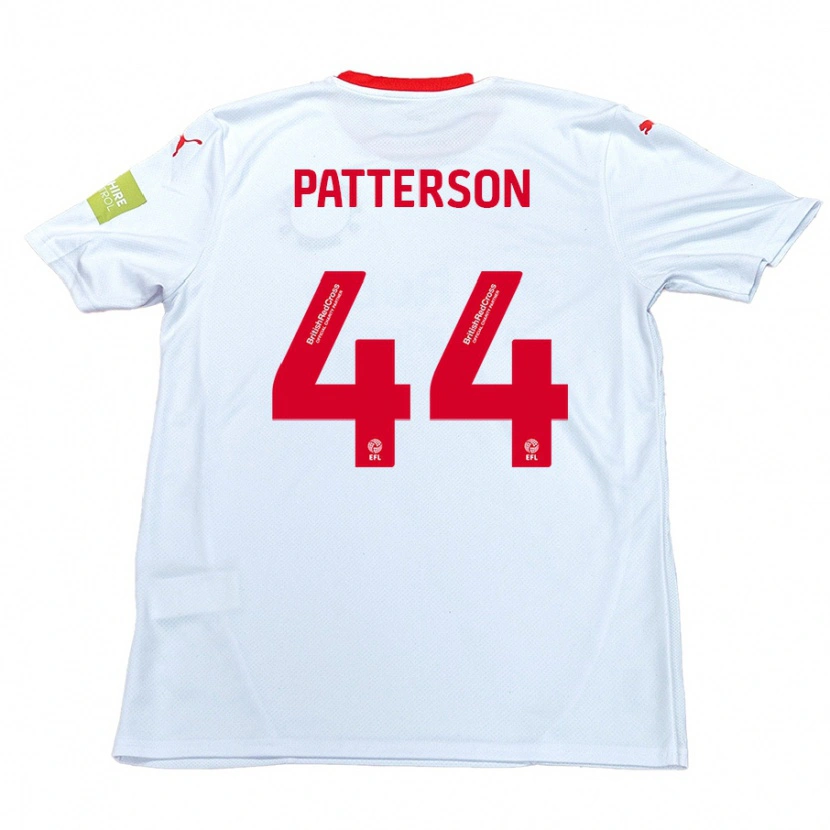 Danxen Niño Camiseta Phoenix Patterson #44 Blanco 2ª Equipación 2024/25 La Camisa