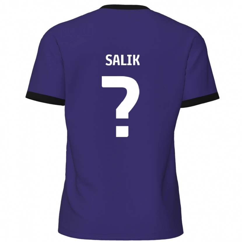 Danxen Niño Camiseta Tanil Salik #0 Púrpura 2ª Equipación 2024/25 La Camisa