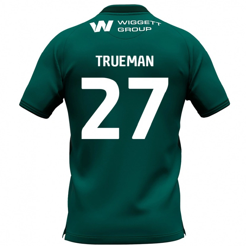 Danxen Niño Camiseta Connal Trueman #27 Verde 2ª Equipación 2024/25 La Camisa