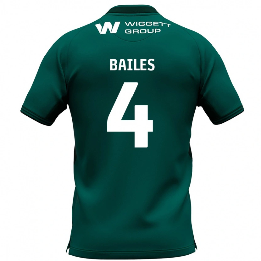 Danxen Niño Camiseta Freya Bailes #4 Verde 2ª Equipación 2024/25 La Camisa