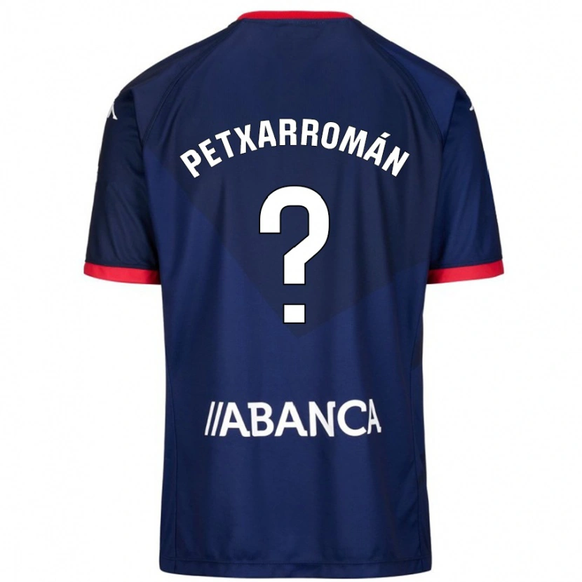 Danxen Niño Camiseta Álex Petxa #6 Azul Marino 2ª Equipación 2024/25 La Camisa