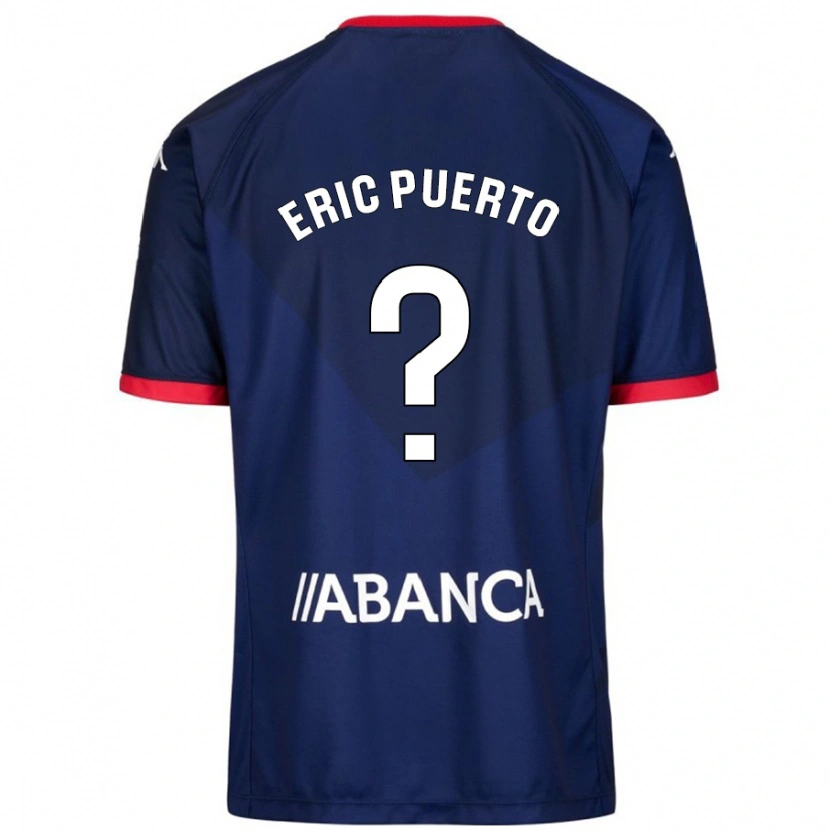 Danxen Niño Camiseta Eric Puerto #13 Azul Marino 2ª Equipación 2024/25 La Camisa