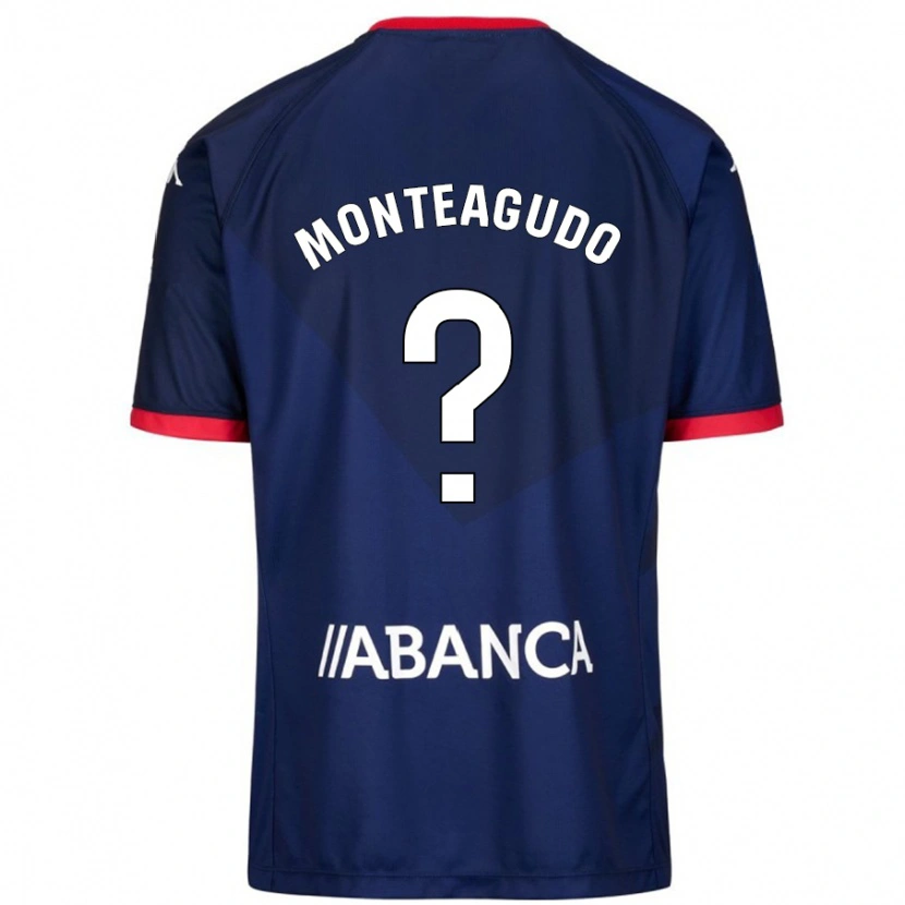 Danxen Niño Camiseta Paula Monteagudo #28 Azul Marino 2ª Equipación 2024/25 La Camisa