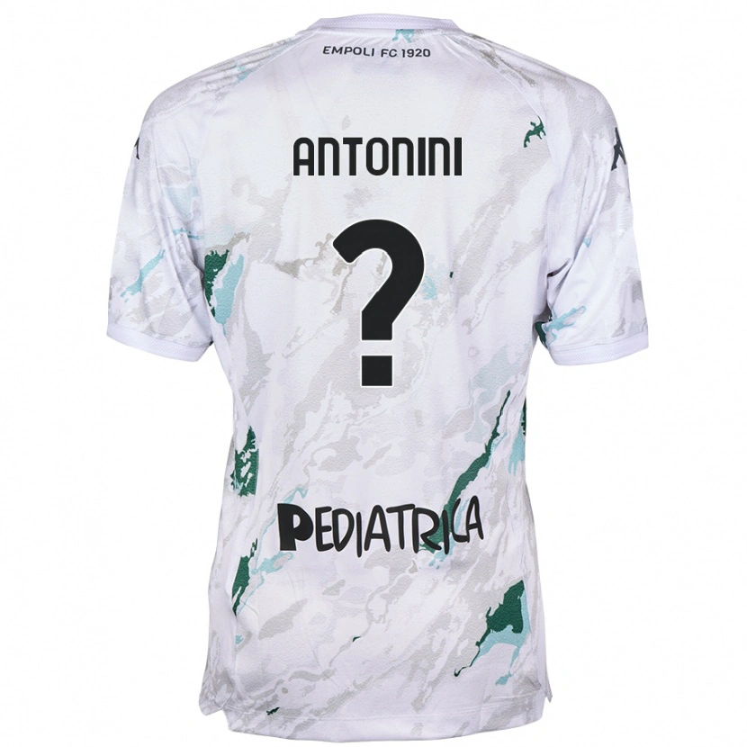 Danxen Niño Camiseta Diego Antonini #0 Gris 2ª Equipación 2024/25 La Camisa