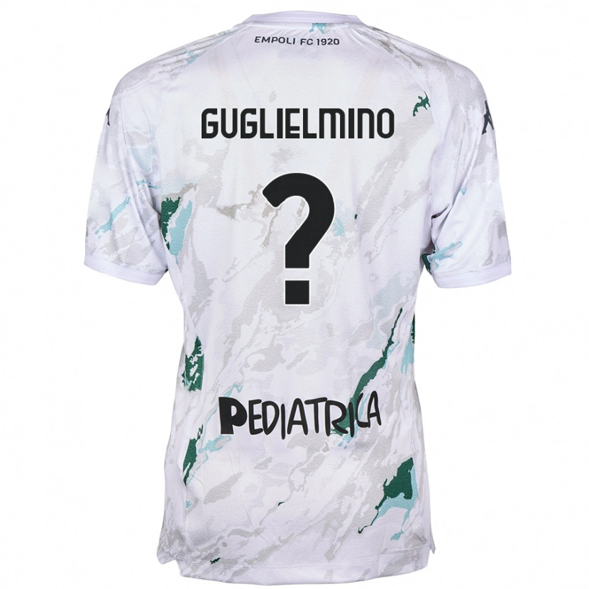 Danxen Niño Camiseta Federico Guglielmino #0 Gris 2ª Equipación 2024/25 La Camisa