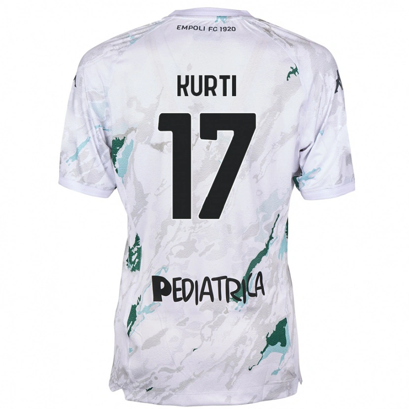 Danxen Niño Camiseta Adi Kurti #17 Gris 2ª Equipación 2024/25 La Camisa