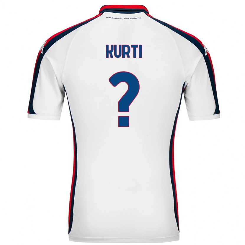 Danxen Niño Camiseta Darli Kurti #0 Blanco 2ª Equipación 2024/25 La Camisa