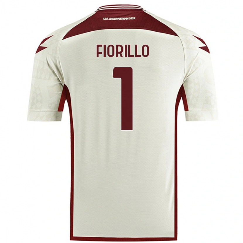 Danxen Niño Camiseta Vincenzo Fiorillo #1 Color Crema 2ª Equipación 2024/25 La Camisa