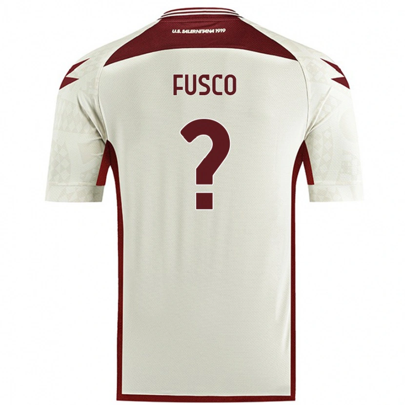 Danxen Niño Camiseta Gerardo Fusco #0 Color Crema 2ª Equipación 2024/25 La Camisa