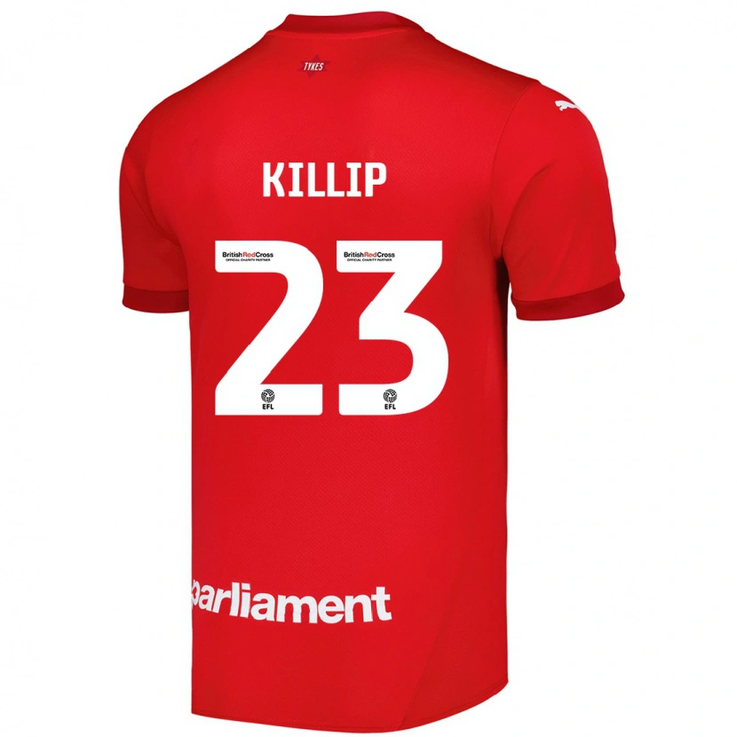 Danxen Hombre Camiseta Ben Killip #23 Rojo 1ª Equipación 2024/25 La Camisa