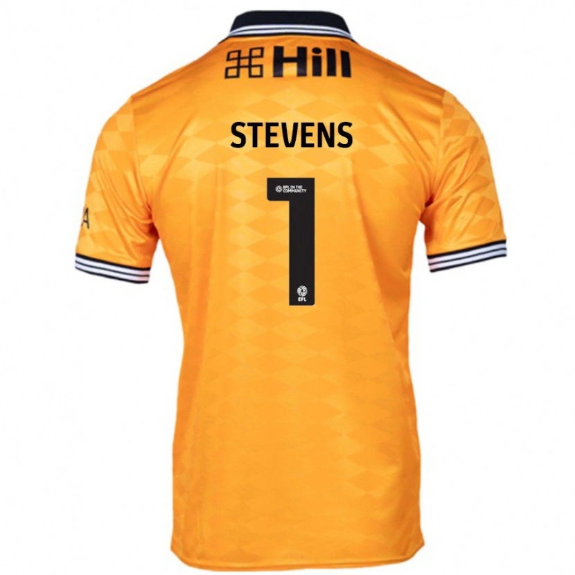 Danxen Hombre Camiseta Jack Stevens #1 Naranja 1ª Equipación 2024/25 La Camisa