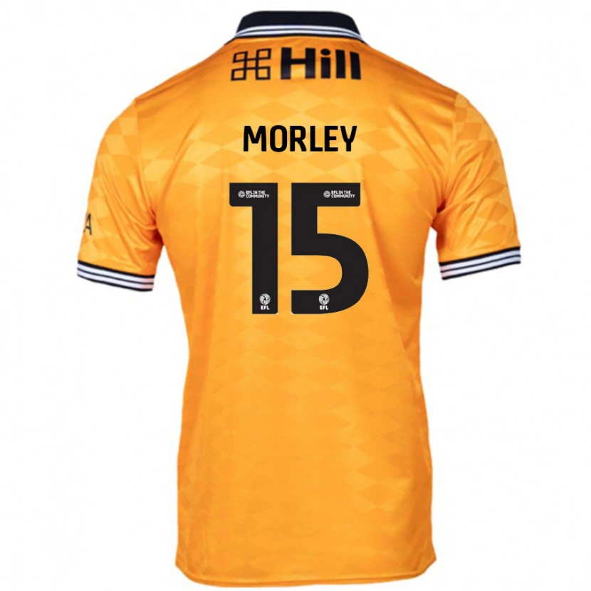 Danxen Hombre Camiseta Jess Morley #15 Naranja 1ª Equipación 2024/25 La Camisa